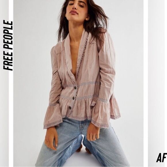 FREE PEOPLE SELMA JACKET MAEVE NEW SMALL - Picture 4 of 8